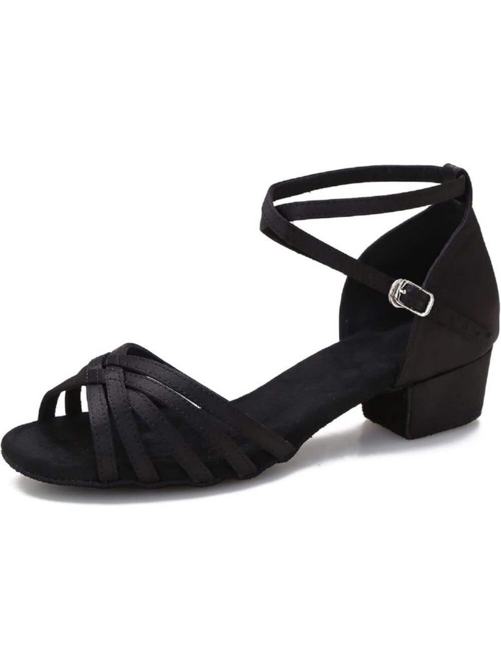 Stylish Low Heel Salsa Dance Shoes for Women - Perfect for Social & Practice